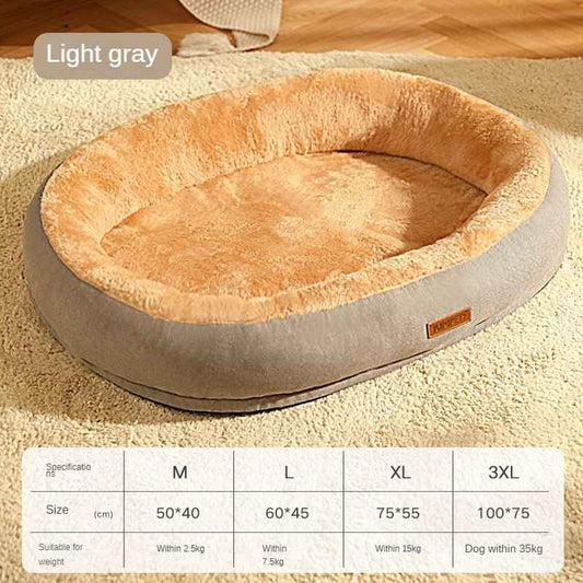 Waschbares Hundebett mit Decke / M - 3XL