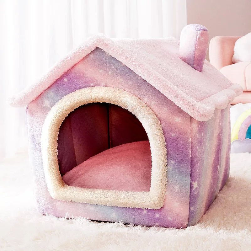 Kuschelige Haustierhütte für kleine Hunde oder Katzen - Lucky Dog Shop
