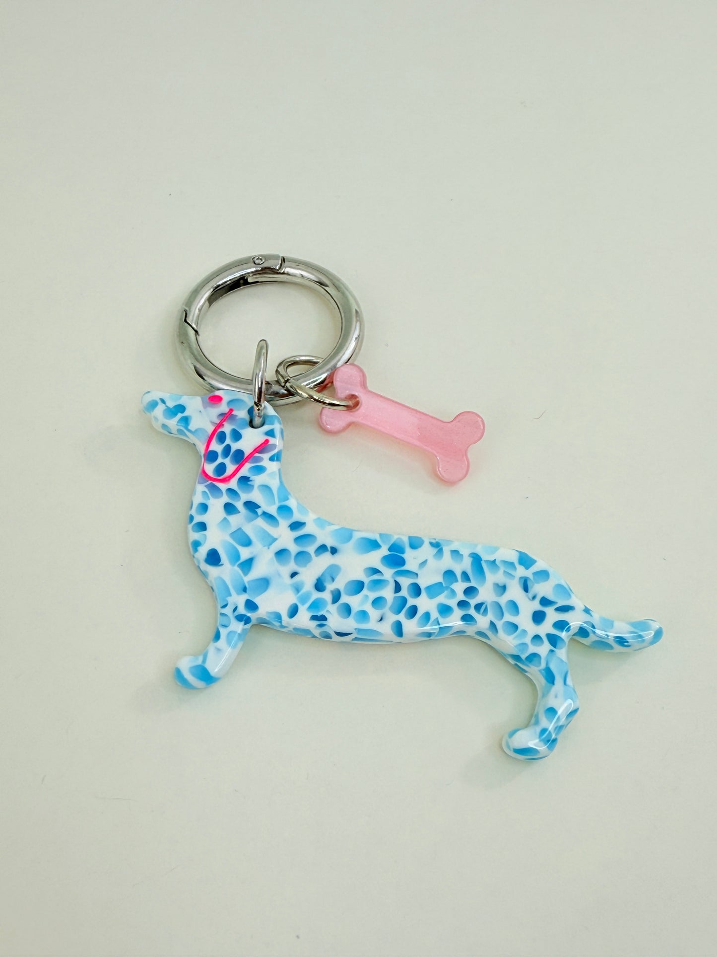 Bag Charm Dackel - Anhänger Dackel Liebe