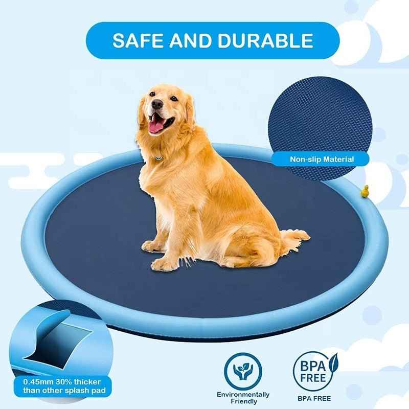 Hunde Sprinkler Outdoor Pool - Hundepool, Planschbecken für Hunde