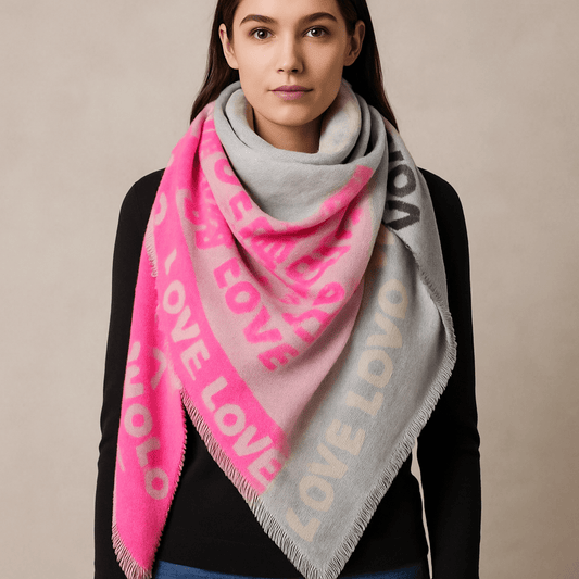 Halstuch Love Dogs - Dreieckstuch für Hundeliebhaber - Lucky Dog Shop