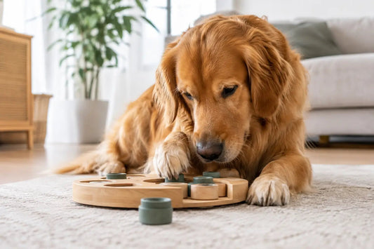 Leitfaden für Hundebeschäftigung drinnen - Lucky Dog Shop