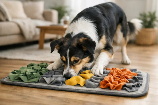 Schnüffelteppich richtig im Alltag nutzen - Lucky Dog Shop