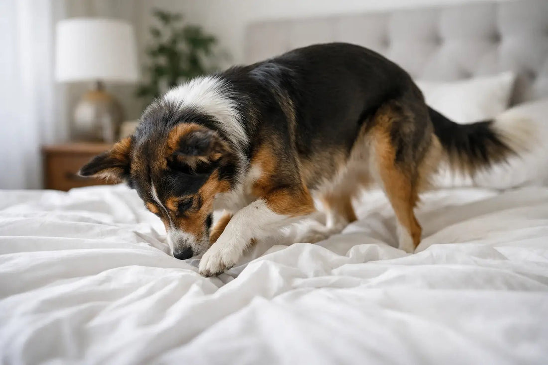 Warum scharrt mein Hund im Bett? - Lucky Dog Shop