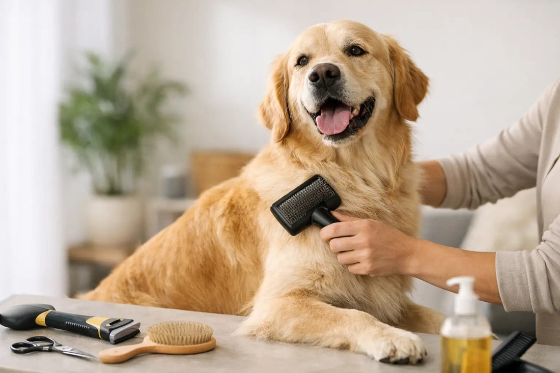 Leitfaden zur Fellpflege zuhause für Hunde - Lucky Dog Shop