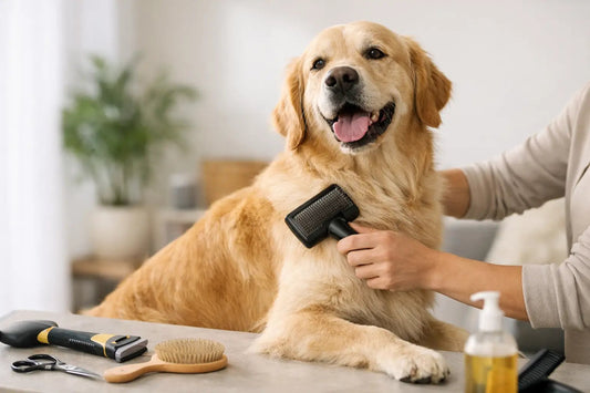 Leitfaden zur Fellpflege zuhause für Hunde - Lucky Dog Shop