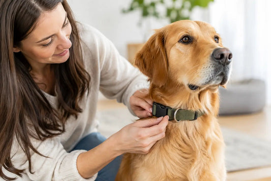 Hundehalsband richtig anpassen für guten Sitz - Lucky Dog Shop