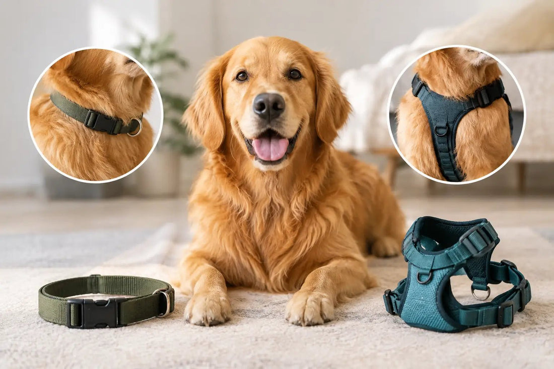 Rundhalsband oder Hundegeschirr für deinen Hund - Lucky Dog Shop
