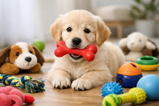 Welches Hundespielzeug für Welpen passt? - Lucky Dog Shop