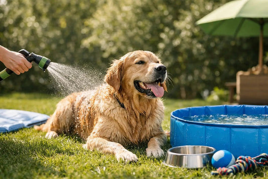 Wie kühle ich meinen Hund im Sommer richtig? - Lucky Dog Shop