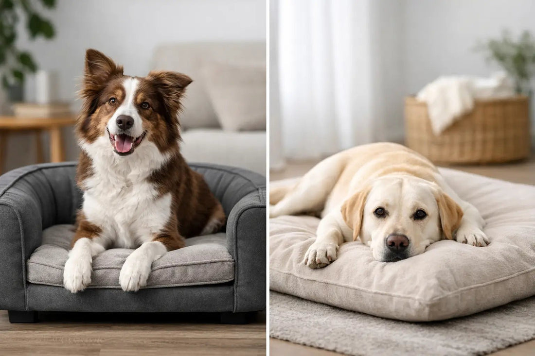 Hundesofa oder Hundekissen im Vergleich - Lucky Dog Shop