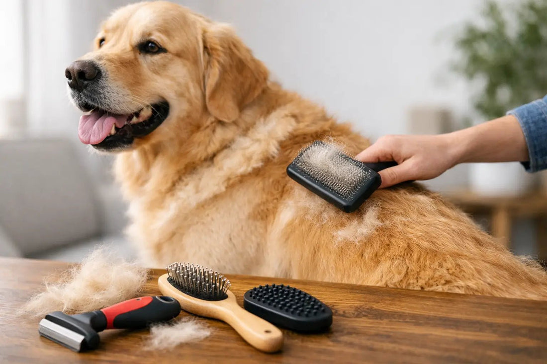 Bürste für Fellwechsel beim Hund finden - Lucky Dog Shop