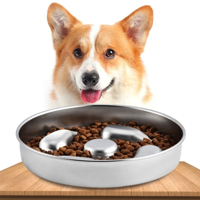 Anti - Schling Futternapf für Hunde aus Edelstahl (22 cm) - Lucky Dog Shop