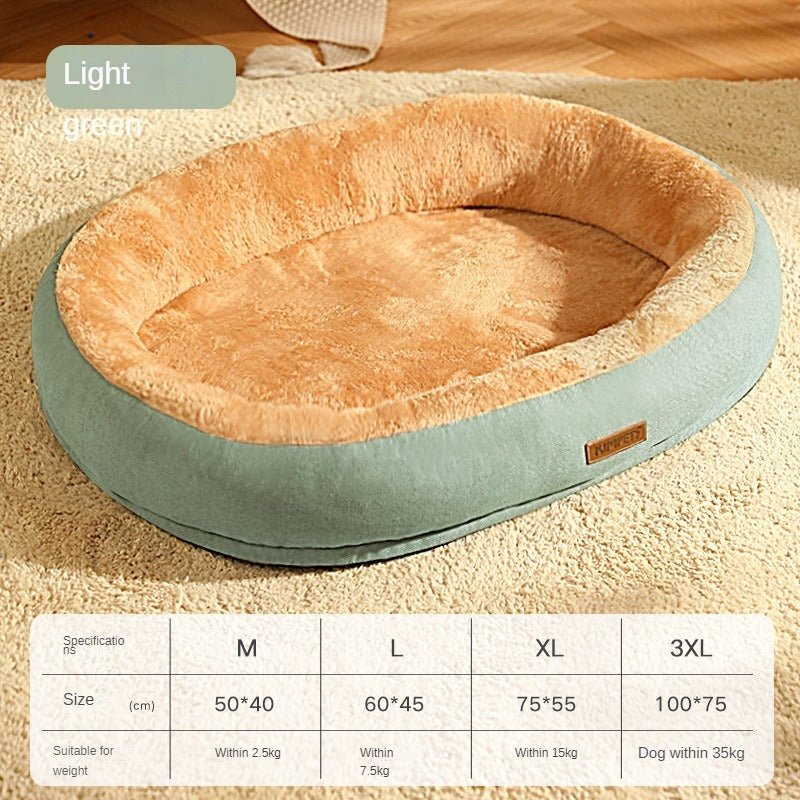 Waschbares Hundebett mit Decke / M - 3XL - Lucky Dog Shop