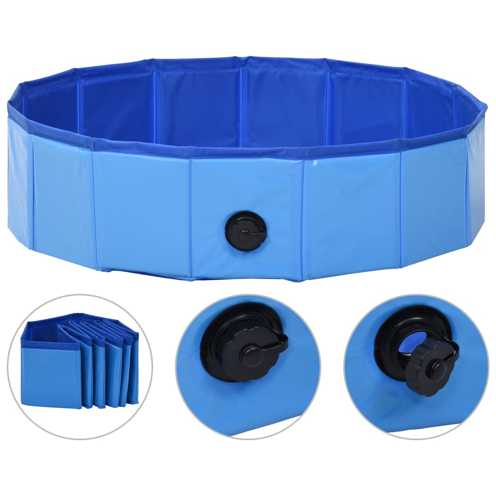 Faltbarer PVC Hundepool Ø 80cm - Lucky Dog Shop
