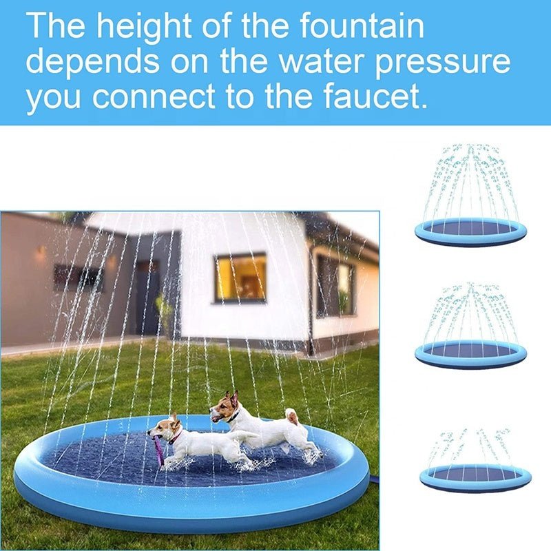 Hunde Sprinkler Outdoor Pool - Hundepool, Planschbecken für Hunde - Lucky Dog Shop