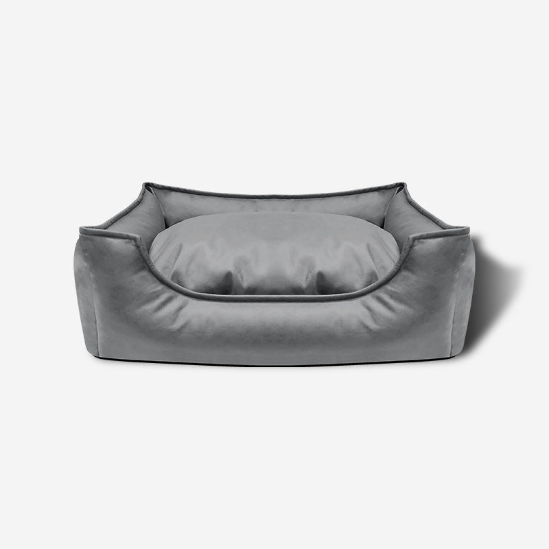 Wasserabweisendes und kühlendes Lederbett für Hunde - Lucky Dog Shop