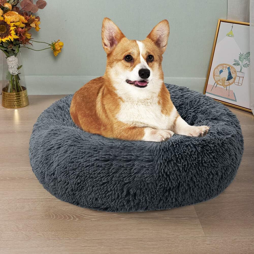 Plüsch - Donut - Haustierbett für Hunde, 60 cm - Lucky Dog Shop