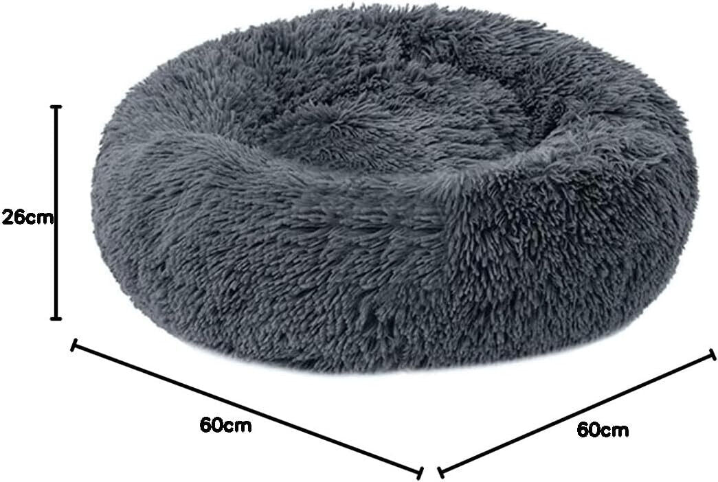 Plüsch - Donut - Haustierbett für Hunde, 60 cm - Lucky Dog Shop