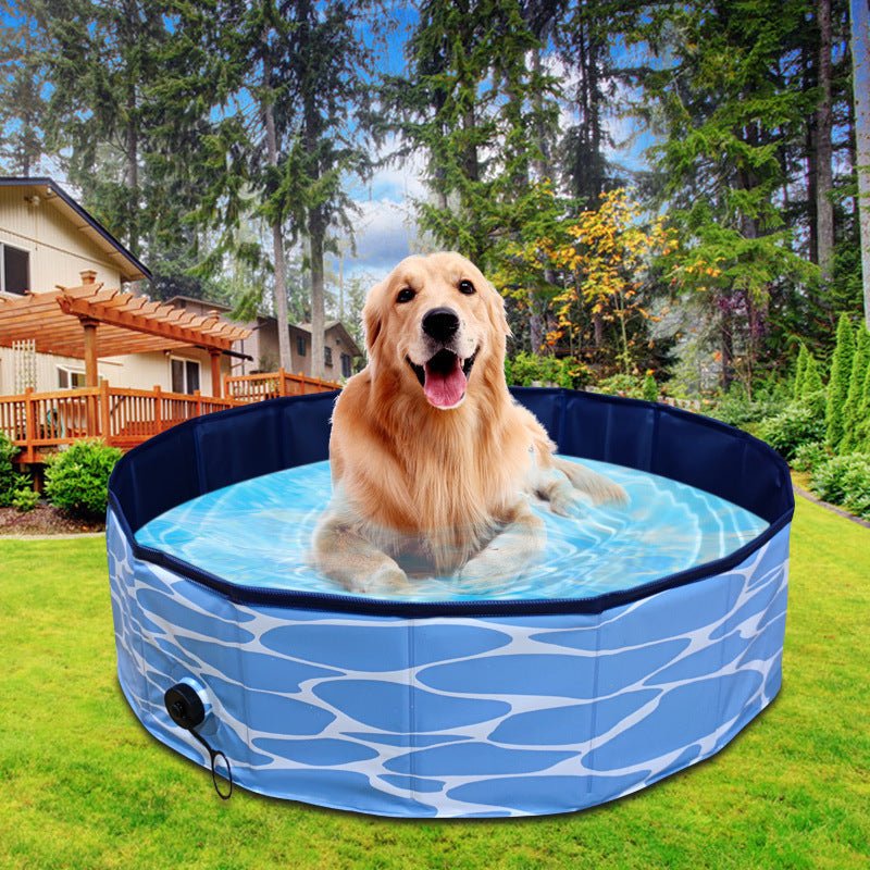 Faltbarer Hundepool - Swimmingpool Hundebad Ø80/100/120cm - Lucky Dog Shop