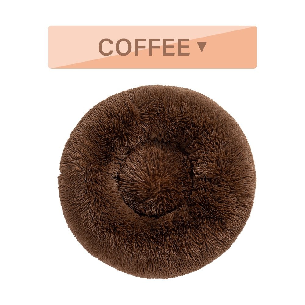 Fluffiges Donut - Hundebett in verschiedenen Farben - Lucky Dog Shop