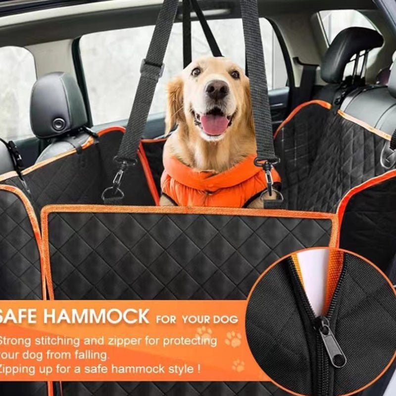 Hundedecke Auto Rückbank - Wasserdicht und rutschfeste Hundematte mit Autositzverlängerung - Lucky Dog Shop